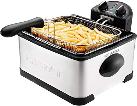 how big is the average deep fryer