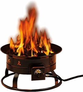 Heininger 5995 58,000 BTU Portable Propane Outdoor Fire Pit