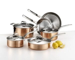 Martellata Copper 10-Piece Set