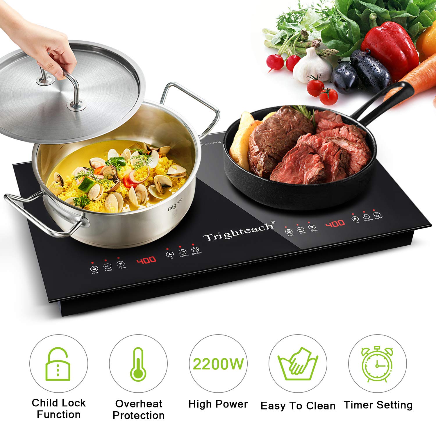 7 Best Two Burner Induction Cooktop Reviews Cooking Top Gear