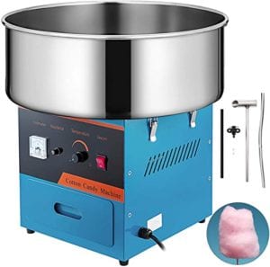 VBENLEM Electric Candy Floss Maker 20.5 Inch Cotton Candy Machine