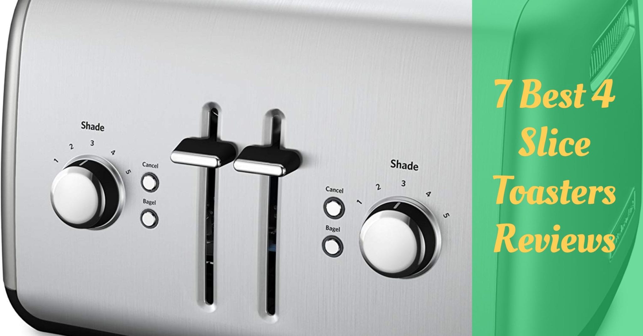 7 Best Four Slice Toasters Reviews Cooking Top Gear