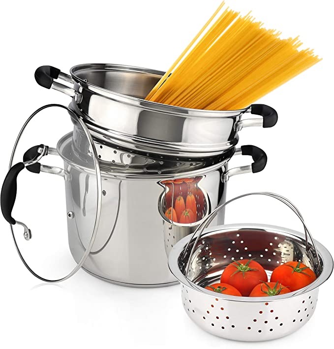 9 Best Pasta Pots with Strainer Reviews - Cooking Top Gear