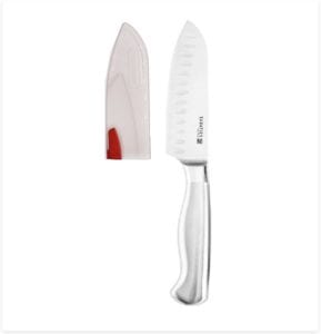 Sabatier Stainless Steel Hollow Handle Santoku Knife