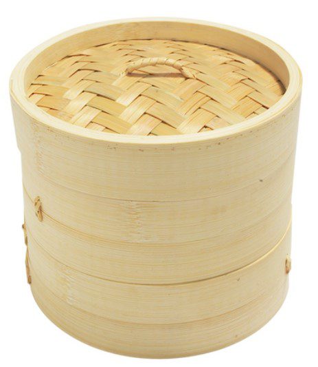 6. Sur La Table 6” Bamboo Steamer